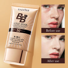Load image into Gallery viewer, BB Cream SPF50 PA+++ Sunscreen Foundation All in One Face Makeup Anti UV Moisturizing Natural Concealer Primer Long Lasting
