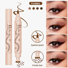 Load image into Gallery viewer, 2IN1 Freckle Stamp Pen Waterproof Smudge Proof Long Lasting Liquid Freckles Makeup Double-Ended Fake Freckle &amp; Mole Pen Natural Look
