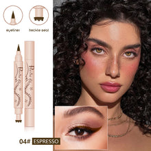 Load image into Gallery viewer, 2IN1 Freckle Stamp Pen Waterproof Smudge Proof Long Lasting Liquid Freckles Makeup Double-Ended Fake Freckle &amp; Mole Pen Natural Look
