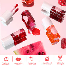 Load image into Gallery viewer, Lip Tint Water Lasting Waterproof Matte Liquid Lipstick Stain Non Stick Cup Lip Blusher 2 in 1 Cheek &amp; Lip Tint Pigment Long Wear Makeup

