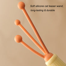 Load image into Gallery viewer, 2 In 1 Retractable Double Sided Cat Teaser Wand Multifunctional Massage Scratcher Interactive Pet Toy For Kittens
