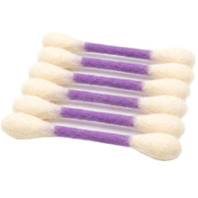 Load image into Gallery viewer, 6Pcs Giant Cotton Swab Shaped Catnip Cat Toy Durable Chewing Teething Dental Rope Interactive Kitten Play Accessory

