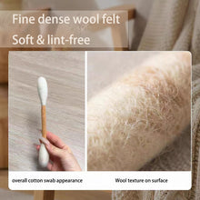 Load image into Gallery viewer, Giant Wool Cotton Swab Shaped Catnip Toy Durable Teeth Grinding Chew Stick Interactive Kitten Self Play Accessory
