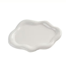 Load image into Gallery viewer, Cloud Shaped Electroplated Plastic Jewelry Tray Rings Earrings Storage Display Plate Bedroom Decor Photo Prop For Women
