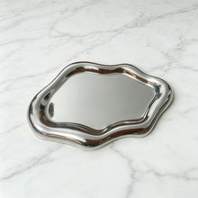 Load image into Gallery viewer, Cloud Shaped Electroplated Plastic Jewelry Tray Rings Earrings Storage Display Plate Bedroom Decor Photo Prop For Women
