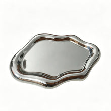 Load image into Gallery viewer, Cloud Shaped Electroplated Plastic Jewelry Tray Rings Earrings Storage Display Plate Bedroom Decor Photo Prop For Women

