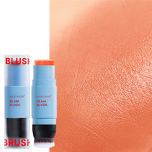 Load image into Gallery viewer, Blush Stick Double-Ended Natural Long Lasting Expansive Color Brightening Matte Makeup Monochrome Creamy Lips Cheek Makeup
