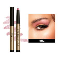 Load image into Gallery viewer, Eye Shadow Pen Lying Silkworm Lasting Color Natural Brightening Fine Glitter High Gloss Lazy Eye Shadow Stick Cosmetic

