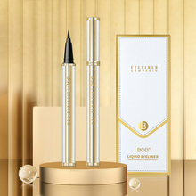 Load image into Gallery viewer, Natural Black Waterproof Anti-sweat Non-smudge Liquid Eyeliner Pen Non Fading Smooth Eyeliner Pen Makeup Cosmetics
