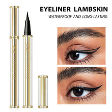 Load image into Gallery viewer, Natural Black Waterproof Anti-sweat Non-smudge Liquid Eyeliner Pen Non Fading Smooth Eyeliner Pen Makeup Cosmetics
