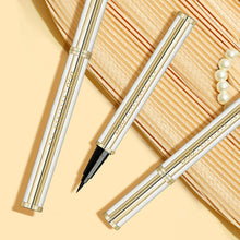 Load image into Gallery viewer, Natural Black Waterproof Anti-sweat Non-smudge Liquid Eyeliner Pen Non Fading Smooth Eyeliner Pen Makeup Cosmetics
