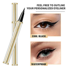 Load image into Gallery viewer, Natural Black Waterproof Anti-sweat Non-smudge Liquid Eyeliner Pen Non Fading Smooth Eyeliner Pen Makeup Cosmetics

