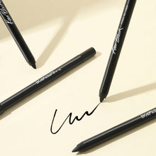 Load image into Gallery viewer, Durable Black Eyeliner Glue Pen Waterproof Non Smudging Non Fading Beginner Cosmetic Eyeliner Gel Pen with Pencil Sharpener
