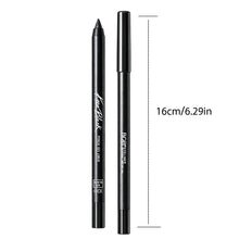 Load image into Gallery viewer, Durable Black Eyeliner Glue Pen Waterproof Non Smudging Non Fading Beginner Cosmetic Eyeliner Gel Pen with Pencil Sharpener
