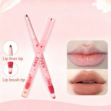 Load image into Gallery viewer, Double Head Glossy Matte Lipliner Lip Waterproof Long-Lasting Sweat-proof Lip Liner Cover Lipstick Makeup Cosmetic
