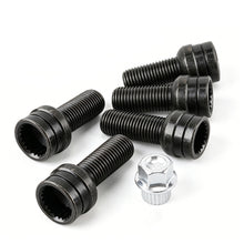 Load image into Gallery viewer, 5Pcs M14x1.5 Car Locking Wheel Nuts Anti-Theft Bolt Set with Security Key 8D0601139F Replacement for VW Golf Audi A3 A4 A5
