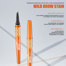 Load image into Gallery viewer, Four Fork Liquid Eyebrow Pencil Makeup Color Display Wild Eyebrow Waterproof Sweat Proof 4D Eyebrow Pencil Makeup Cosmetic
