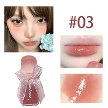 Load image into Gallery viewer, Water Lip Gloss Nude Moisturizes Long Lasting No Fade Lipstick Waterproof Lip Tint Makeup Lip Glaze Woman Makeup Cosmetic
