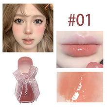 Load image into Gallery viewer, Water Lip Gloss Nude Moisturizes Long Lasting No Fade Lipstick Waterproof Lip Tint Makeup Lip Glaze Woman Makeup Cosmetic
