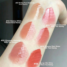 Load image into Gallery viewer, Water Lip Gloss Nude Moisturizes Long Lasting No Fade Lipstick Waterproof Lip Tint Makeup Lip Glaze Woman Makeup Cosmetic
