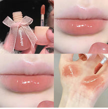 Load image into Gallery viewer, Water Lip Gloss Nude Moisturizes Long Lasting No Fade Lipstick Waterproof Lip Tint Makeup Lip Glaze Woman Makeup Cosmetic
