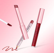 Load image into Gallery viewer, 3pcs/set Waterproof Long Lasting Matte Black Lipstick Set Velvet Liquid Lip Gloss Lip Liner Set Red Stain Makeup Cosmetic
