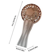 Load image into Gallery viewer, Soccer Shape Mini Fan Portable 3-Speed Quiet Mode Handheld Cooling Fan For Outdoor Travel Camping USB Rechargeable

