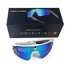 Load image into Gallery viewer, Smart AI Glasses 8MP Camera Anti-shake Video Recording Photo Bluetooth Call For Cycling Sports Waterproof HD Goggles
