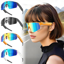 Load image into Gallery viewer, Smart AI Glasses 8MP Camera Anti-shake Video Recording Photo Bluetooth Call For Cycling Sports Waterproof HD Goggles
