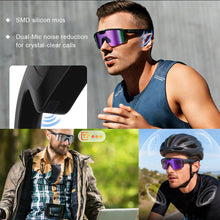 Load image into Gallery viewer, Q01 800W Pixel Outdoor Sports Cycling Glasses 6-Axis EIS Anti-shake Smart AI Camera Translation Glasses with Bluetooth and WiFi Transmission Function
