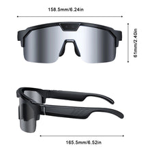 Load image into Gallery viewer, Q01 800W Pixel Outdoor Sports Cycling Glasses 6-Axis EIS Anti-shake Smart AI Camera Translation Glasses with Bluetooth and WiFi Transmission Function
