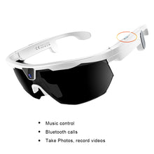 Load image into Gallery viewer, W640 Smart Sports Glasses 8MP 6-Axis Anti-Shake Photo Video AI Translation Outdoor Sandproof UV Protection Cycling Glasses
