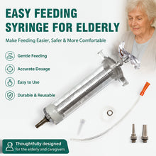 Load image into Gallery viewer, Large Capacity Liquid Food Booster Elderly Nasal Feeding Convenient Easy To Clean Push Injection Drug Delivery Device Booster
