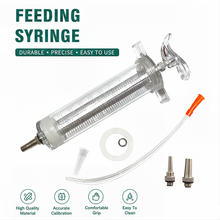 Load image into Gallery viewer, Large Capacity Liquid Food Booster Elderly Nasal Feeding Convenient Easy To Clean Push Injection Drug Delivery Device Booster
