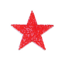 Load image into Gallery viewer, Pentagram Shaped Rhinestone Iron On Patches Clothing Appliques DIY Handmade Sewing Craft Accessories
