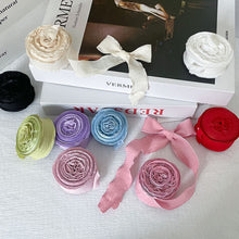 Load image into Gallery viewer, New 10 Yards 2.5cm Edge Fishtail Chiffon Ribbon for Gift Wrapping Bouquet Packaging &amp; Daily DIY Decoration
