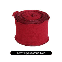 Load image into Gallery viewer, New 10 Yards 4cm Edge Fishtail Chiffon Ribbon for Gift Wrapping Bouquet Packaging &amp; Daily DIY Decoration
