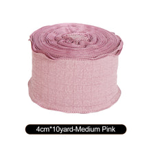 Load image into Gallery viewer, New 10 Yards 4cm Edge Fishtail Chiffon Ribbon for Gift Wrapping Bouquet Packaging &amp; Daily DIY Decoration
