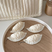Load image into Gallery viewer, 1Pc Stress Relief Toy Mini Squeeze Dumpling Toy Simulation Food Keychain Decompression Gift &amp; Bag Pendant
