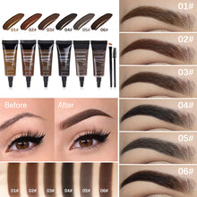 Load image into Gallery viewer, 24H Waterproof Eyebrow Gel Tattoo Long-lasting Non-smudge Tinted Brow Mascara Quick Dry Natural Look Makeup Tool
