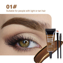 Load image into Gallery viewer, 24H Waterproof Eyebrow Gel Tattoo Long-lasting Non-smudge Tinted Brow Mascara Quick Dry Natural Look Makeup Tool
