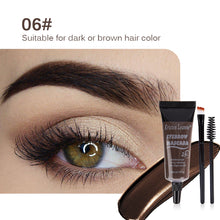 Load image into Gallery viewer, 24H Waterproof Eyebrow Gel Tattoo Long-lasting Non-smudge Tinted Brow Mascara Quick Dry Natural Look Makeup Tool
