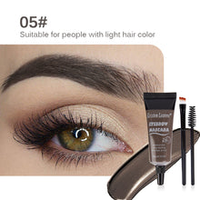 Load image into Gallery viewer, 24H Waterproof Eyebrow Gel Tattoo Long-lasting Non-smudge Tinted Brow Mascara Quick Dry Natural Look Makeup Tool
