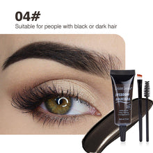 Load image into Gallery viewer, 24H Waterproof Eyebrow Gel Tattoo Long-lasting Non-smudge Tinted Brow Mascara Quick Dry Natural Look Makeup Tool
