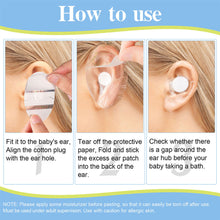 Load image into Gallery viewer, Waterproof Ear Patch for Shower Swimming Silicone Gel Ear Cover for Adults Kids Reusable Ear Protector to Prevent Water Entry
