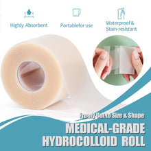 Load image into Gallery viewer, Medical-Grade Hydrocolloid Roll For Wound Care Hydrocolloid Bandages With Self-Adhesive Bed Sore Bandages Highly Absorbent For Burn
