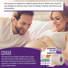 Load image into Gallery viewer, 1 Roll Silicone Self-Adhesive Waterproof Silicone Scar Sheets Covering Patch Waterproof Breathable Body Hand Skin Care Tape
