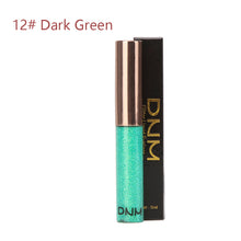 Load image into Gallery viewer, Colorful Glitter Eyeliner Waterproof Shiny Liquid Eye Liner Sparkle Metallic Pearl Neon Colors Vibrant Eye Makeup Party Rave Festival

