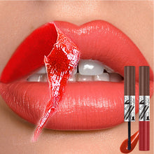 Load image into Gallery viewer, 2 in 1 Peel Off Eyebrow Tint &amp; Lip Stain Kit Double Head Eyebrow Gel Tint Lipstick Waterproof Long Lasting Peelable Makeup Set

