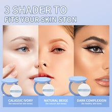 Load image into Gallery viewer, Waterproof Contour Powder Oil Control Matte Finishing Pressed Powder for Face Slimming Long-lasting Makeup
